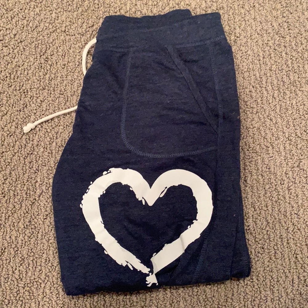 Heart sweatpants